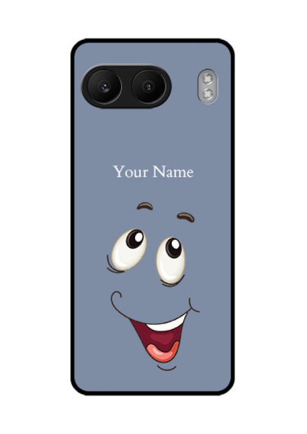 OnePlus Nord 4 5G Custom Glass Phone CaseLaughing Cartoon Face Design