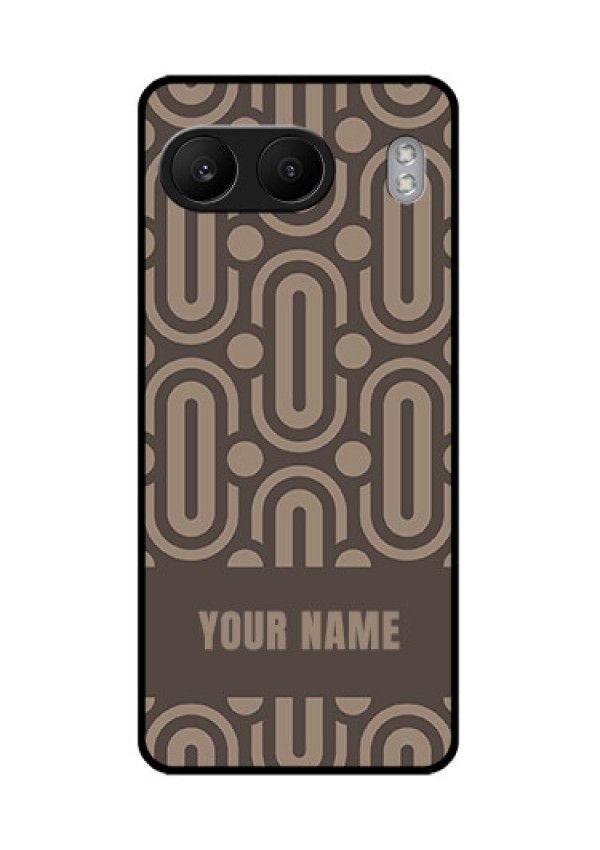 OnePlus Nord 4 5G Custom Glass Phone CaseCaptivating Zero Pattern Design