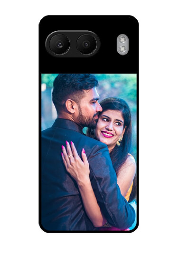 OnePlus Nord 4 5G Custom Glass Phone Case - Upload Full Picture With Custom Color Design