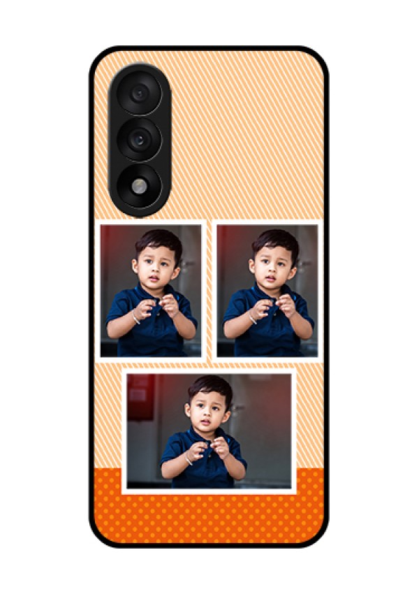 OnePlus Nord 5 5G Custom Glass Phone Case - Bulk Photos Upload Design
