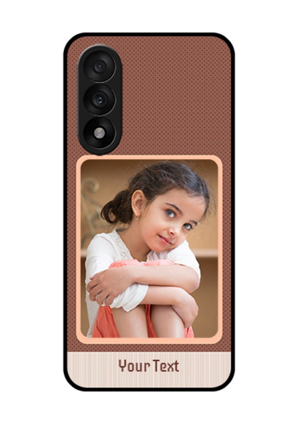 OnePlus Nord 5 5G Custom Glass Phone Case - Simple Pic Upload Design