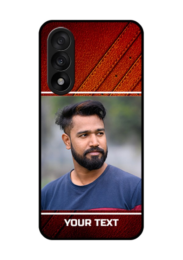 OnePlus Nord 5 5G Custom Glass Phone Case - Leather Phone Case Design