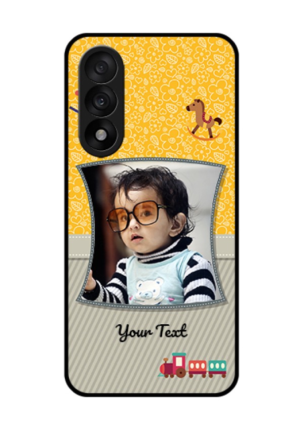 OnePlus Nord 5 5G Custom Glass Phone Case - Baby Picture Upload Design