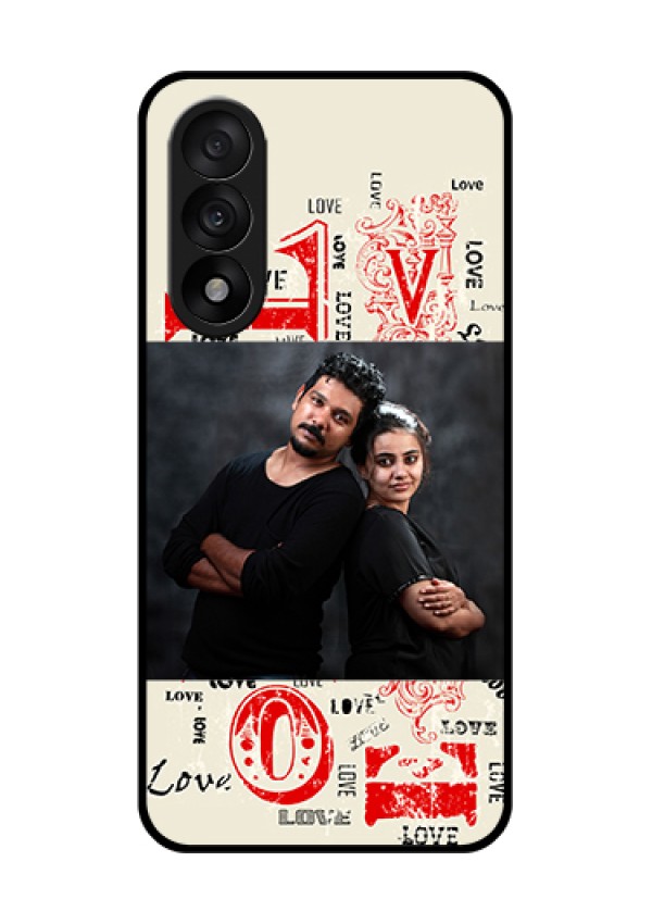 OnePlus Nord 5 5G Custom Glass Phone Case - Trendy Love Design Case