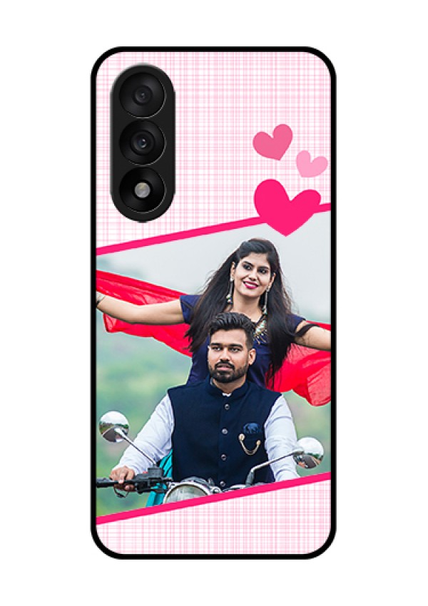 OnePlus Nord 5 5G Custom Glass Phone Case - Love Shape Heart Design