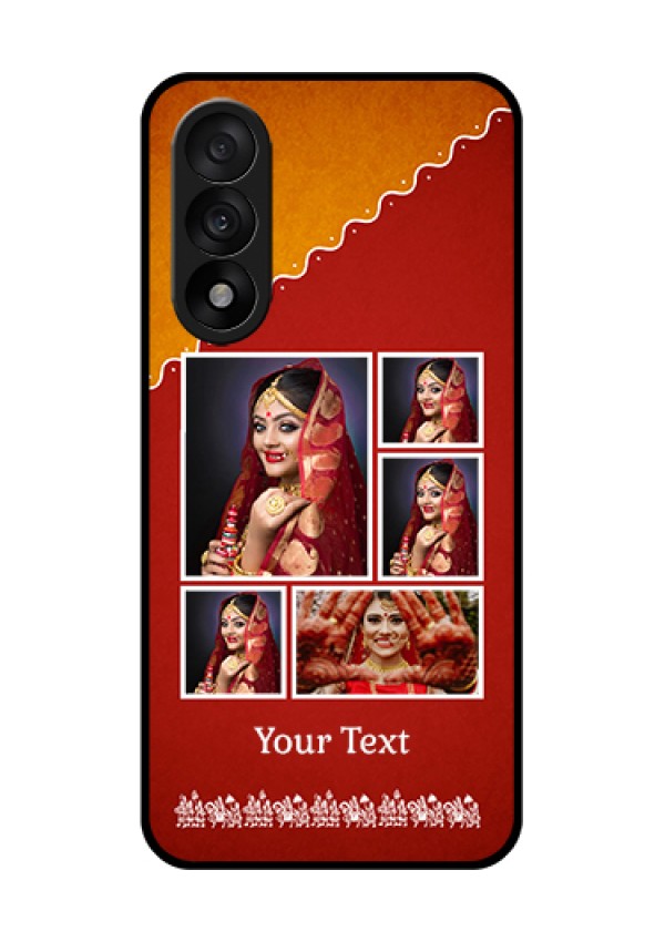 OnePlus Nord 5 5G Custom Glass Phone Case - Wedding Pic Upload Design