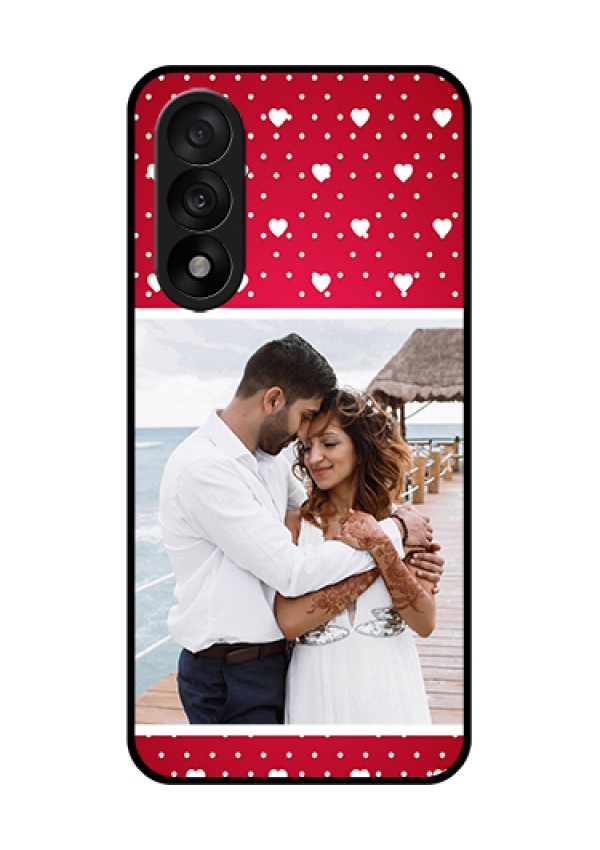OnePlus Nord 5 5G Custom Glass Phone Case - Hearts Mobile Case Design