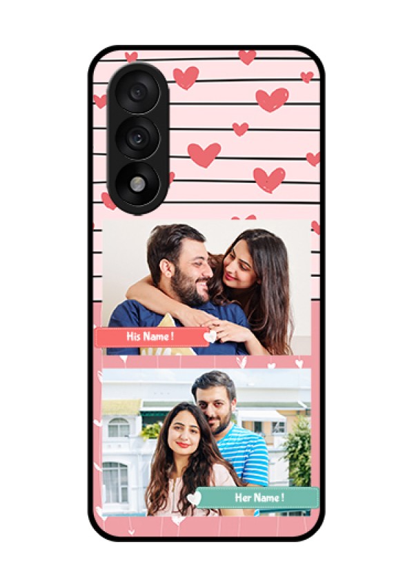 OnePlus Nord 5 5G Custom Glass Phone Case - Photo With Heart Design