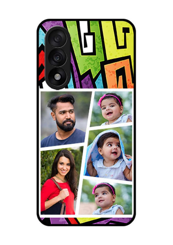 OnePlus Nord 5 5G Custom Glass Phone Case - Graffiti Pattern Design