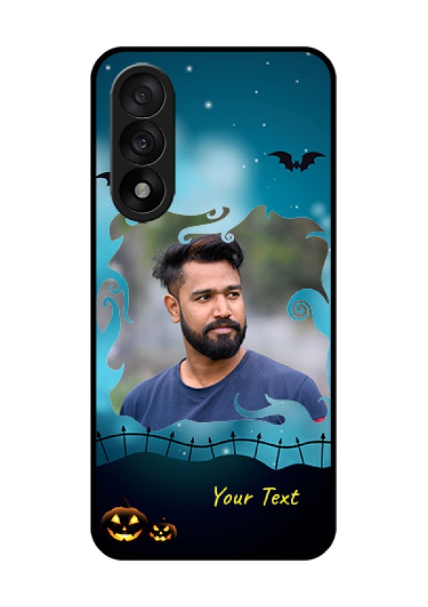 OnePlus Nord 5 5G Custom Glass Phone Case - Halloween Frame Design