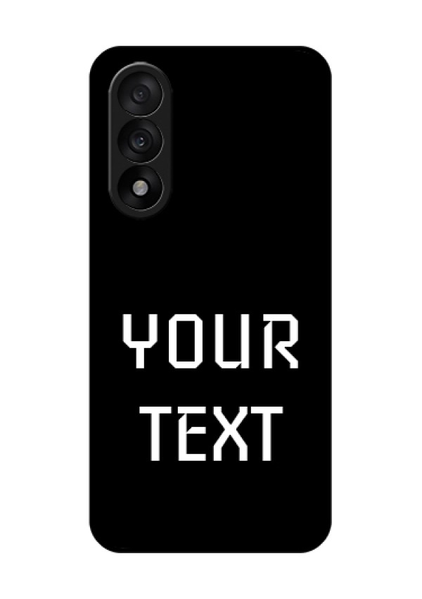OnePlus Nord 5 5G Custom Glass Phone Case - Your Name Design