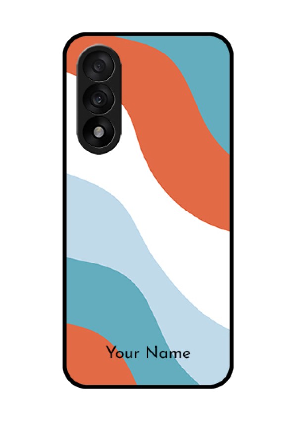 OnePlus Nord 5 5G Custom Glass Phone Case - Coloured Waves Design