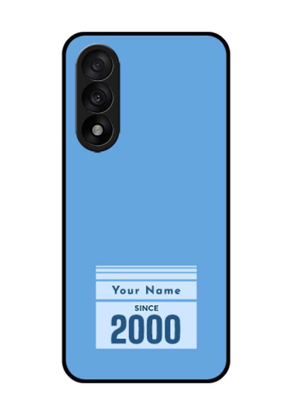 OnePlus Nord 5 5G Custom Glass Phone Case - Custom Year Of Birth Design
