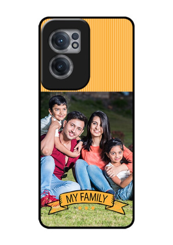 OnePlus Nord CE 2 5G Custom Glass Phone Case - My Family Design