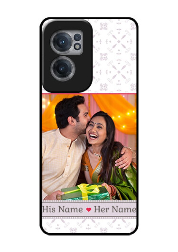 OnePlus Nord CE 2 5G Custom Glass Mobile Case - with Photo and Ethnic Design