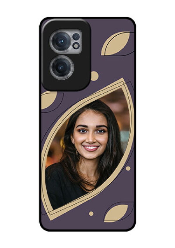OnePlus Nord CE 2 5G Custom Glass Mobile Case - Falling Leaf Design