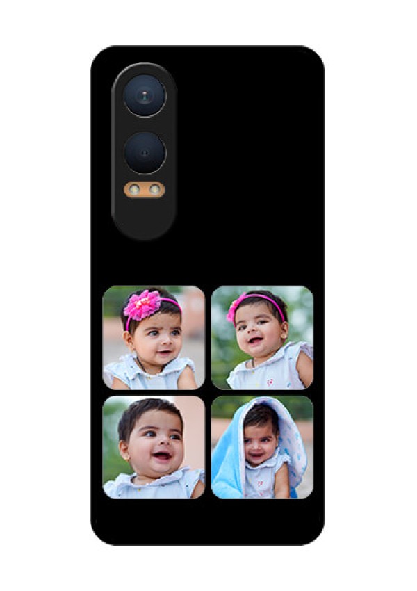 OnePlus Nord Ce 4 Lite 5G Custom Glass Phone CaseMultiple Pictures Design