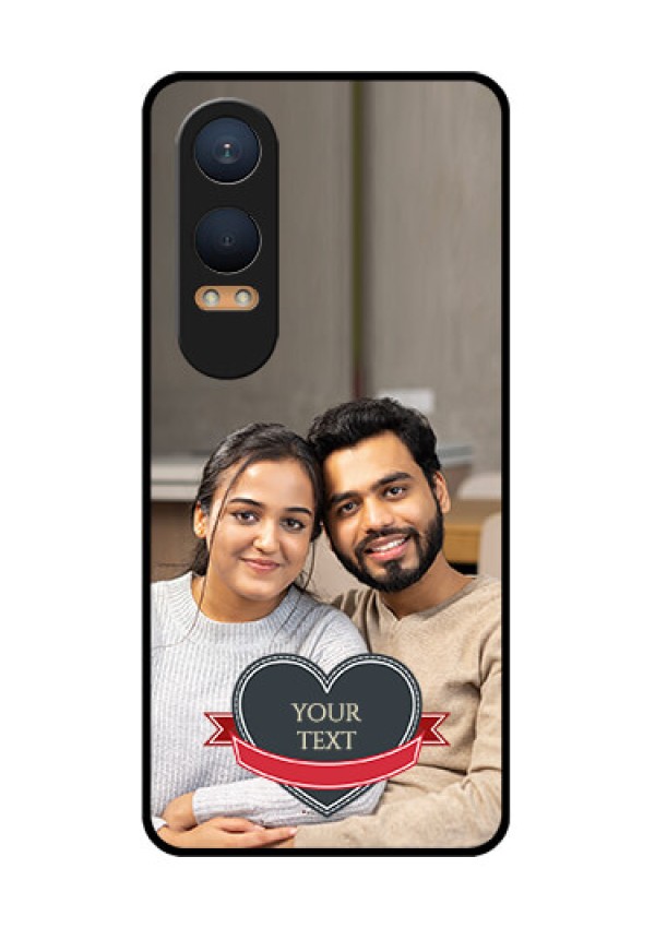 OnePlus Nord Ce 4 Lite 5G Custom Glass Phone CaseJust Married Couple Design