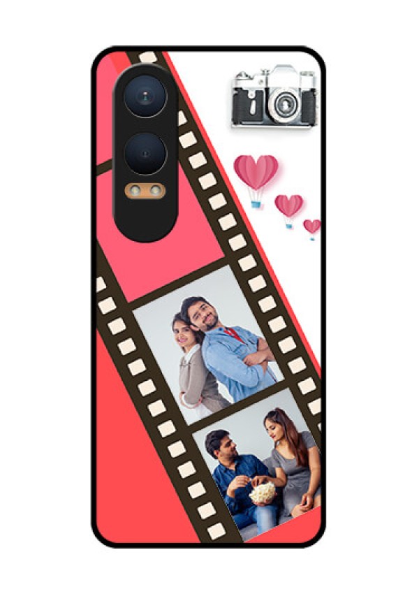OnePlus Nord Ce 4 Lite 5G Custom Glass Phone Case3 Image Holder With Film Reel