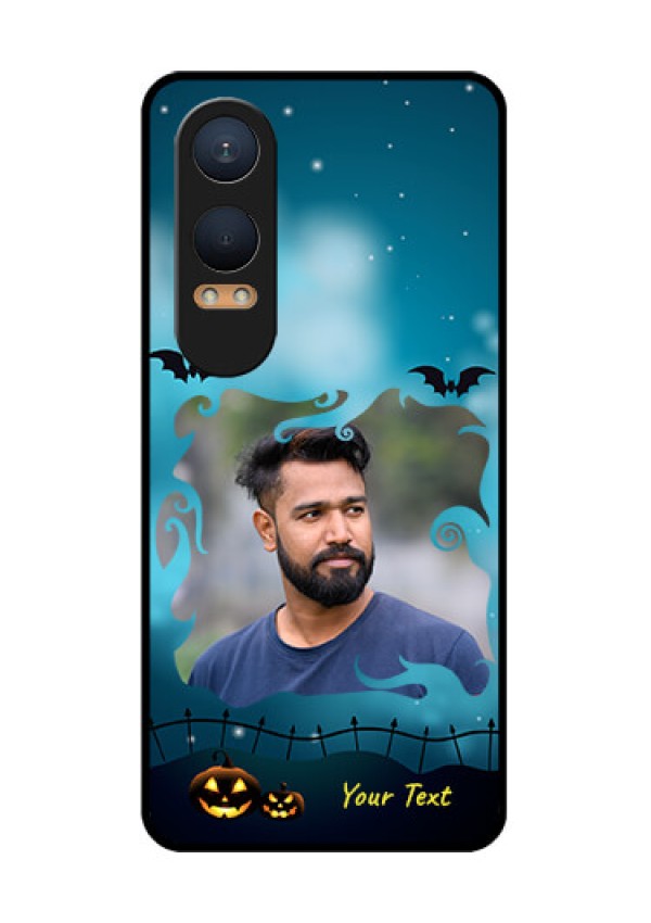 OnePlus Nord Ce 4 Lite 5G Custom Glass Phone CaseHalloween Frame Design