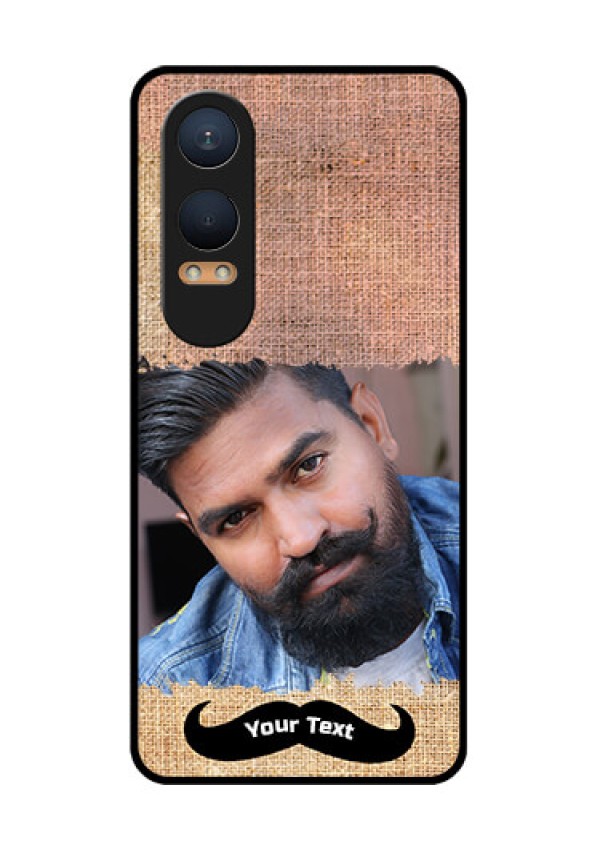 OnePlus Nord Ce 4 Lite 5G Custom Glass Phone CaseWith Texture Design