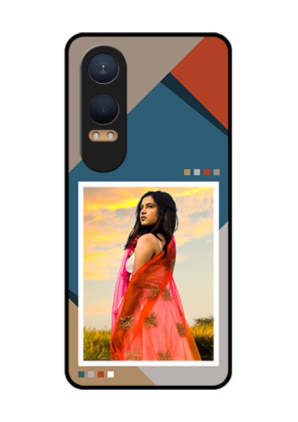 OnePlus Nord Ce 4 Lite 5G Custom Glass Phone CaseRetro Color Pallet Design