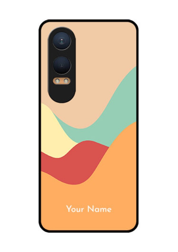 OnePlus Nord Ce 4 Lite 5G Custom Glass Phone CaseOcean Waves Multi - Colour Design