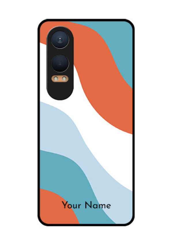 OnePlus Nord Ce 4 Lite 5G Custom Glass Phone CaseColoured Waves Design