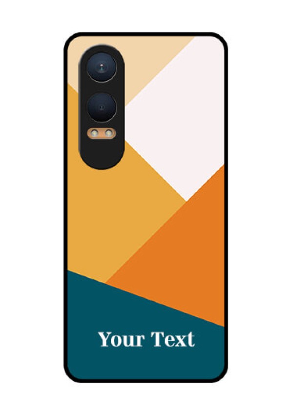 OnePlus Nord Ce 4 Lite 5G Custom Glass Phone CaseStacked Multi - Colour Design