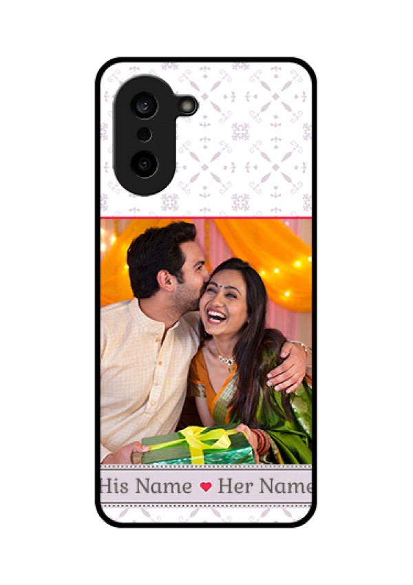 OnePlus Nord CE 5 5G Custom Glass Phone Case - With Photo And Ethnic Design