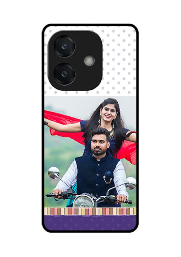 Oppo A3 5G Custom Glass Phone CaseCute Family Design