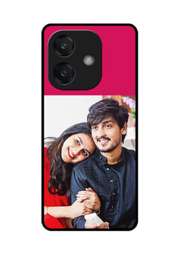 Oppo A3 5G Custom Glass Phone CaseAnniversary Cover Design