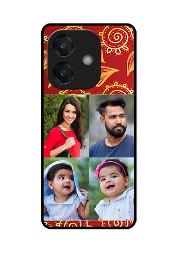 Oppo A3 5G Custom Glass Phone Case4 Image Traditional Design