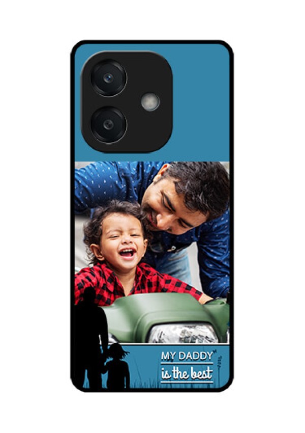 Oppo A3 5G Custom Glass Phone CaseBest Dad Design
