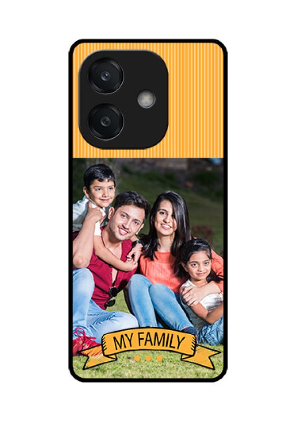 Oppo A3 5G Custom Glass Phone CaseMy Family Design