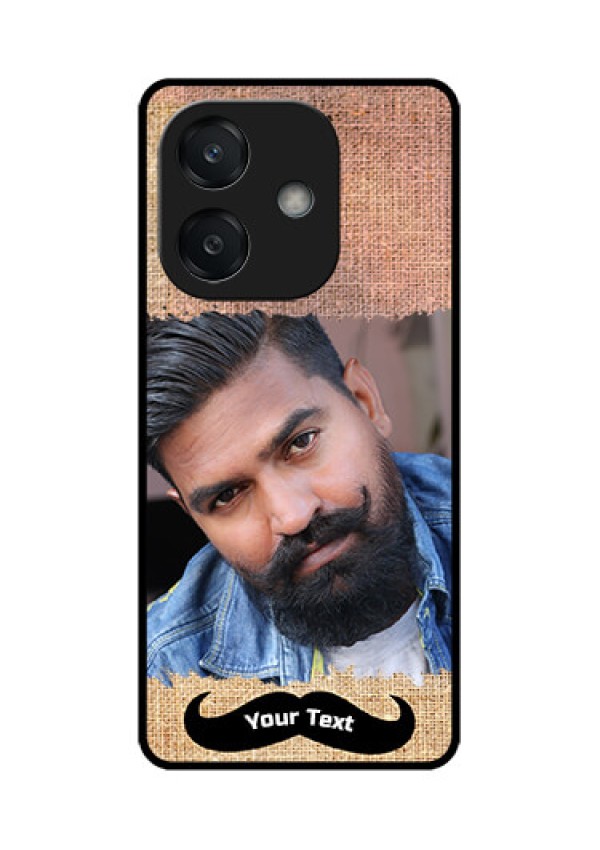 Oppo A3 5G Custom Glass Phone CaseWith Texture Design