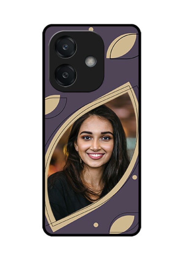 Oppo A3 5G Custom Glass Phone CaseFalling Leaf Design