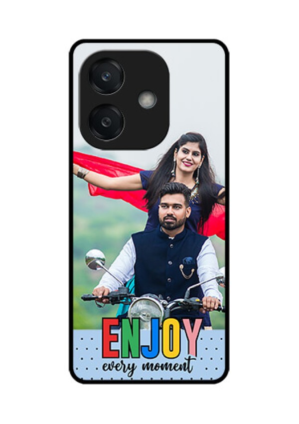 Oppo A3 5G Custom Glass Phone CaseEnjoy Every Moment Design