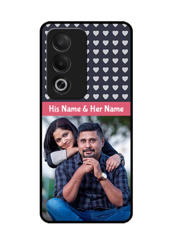Oppo A3 Pro 5G Custom Glass Phone CaseLove Symbols Design
