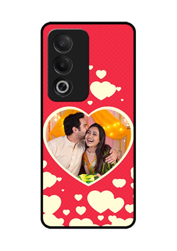 Oppo A3 Pro 5G Custom Glass Phone CaseLove Symbols Phone Cover Design