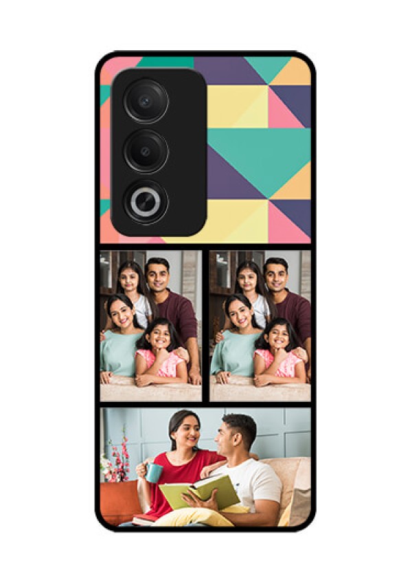 Oppo A3 Pro 5G Custom Glass Phone CaseBulk Pic Upload Design