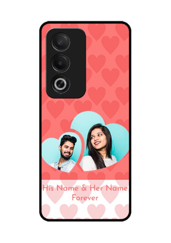 Oppo A3 Pro 5G Custom Glass Phone CaseCouple Pic Upload Design