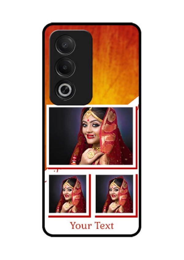 Oppo A3 Pro 5G Custom Glass Phone CaseWedding Memories Design