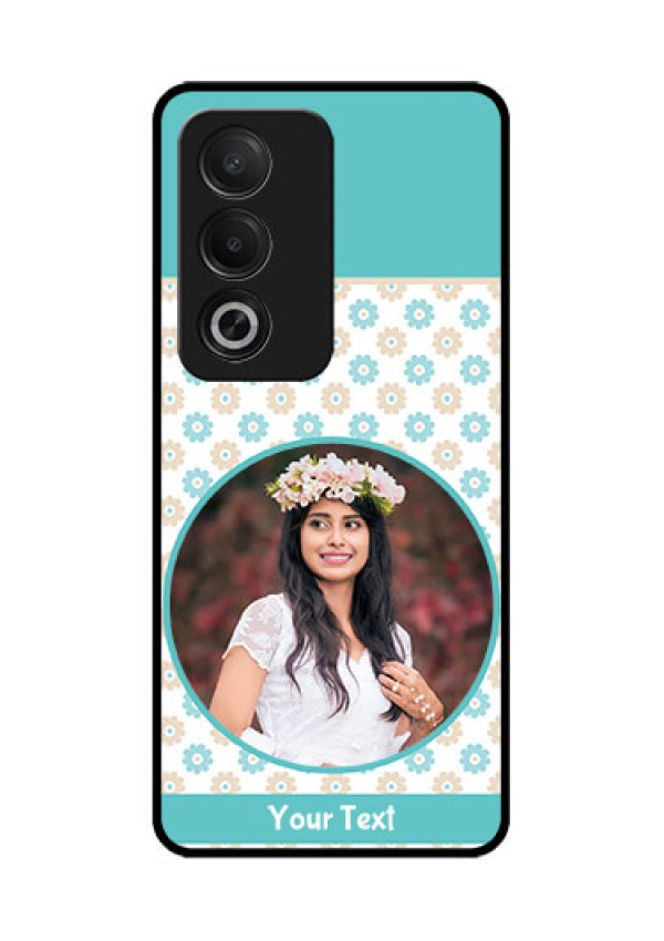 Oppo A3 Pro 5G Custom Glass Phone CaseBeautiful Flowers Design