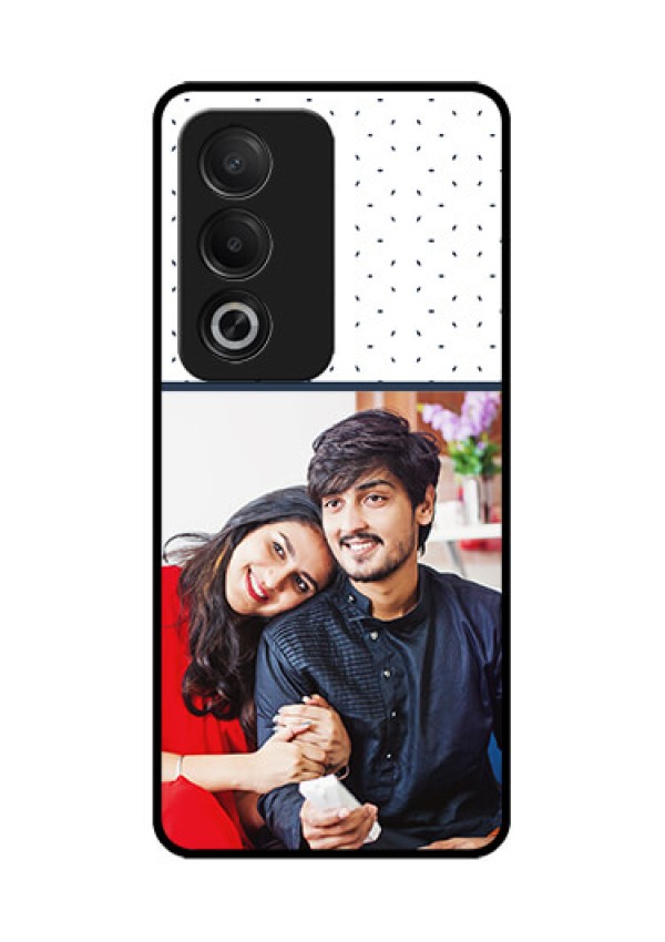 Oppo A3 Pro 5G Custom Glass Phone CasePremium Dot Design