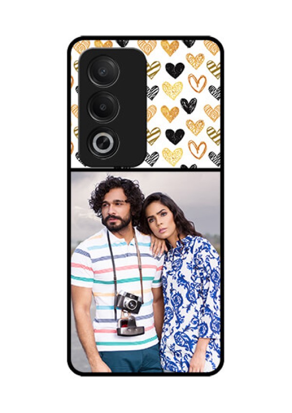 Oppo A3 Pro 5G Custom Glass Phone CaseLove Symbol Design