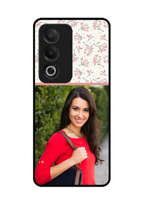 Oppo A3 Pro 5G Custom Glass Phone CaseStunning Floral Design