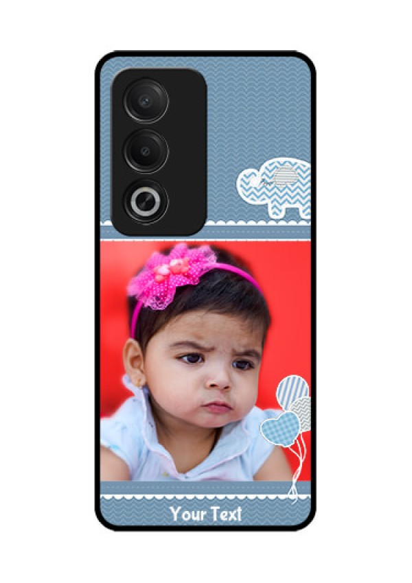 Oppo A3 Pro 5G Custom Glass Phone CaseWith Kids Pattern Design