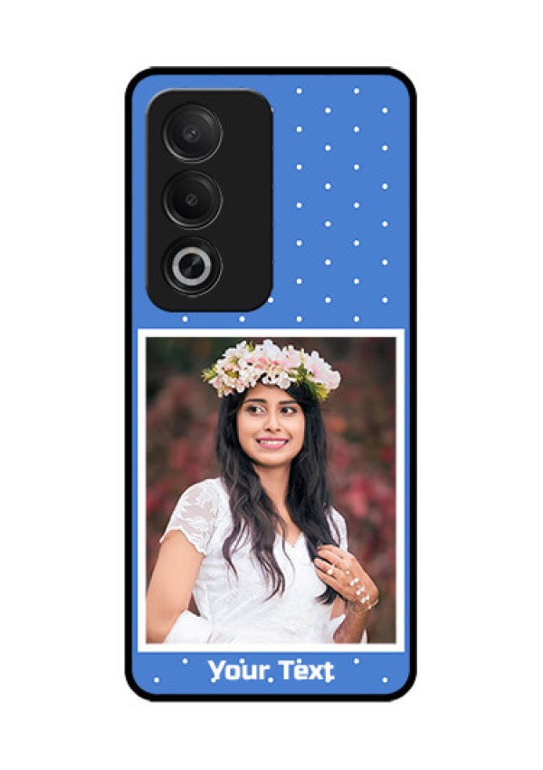 Oppo A3 Pro 5G Custom Glass Phone CasePolka Dots Design
