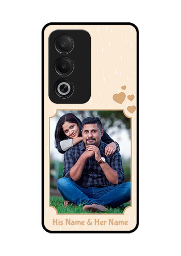 Oppo A3 Pro 5G Custom Glass Phone CaseWith Confetti Love Design